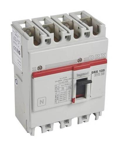 Силовой автомат Legrand DRX, 36кА, 4P, 63А, 027226